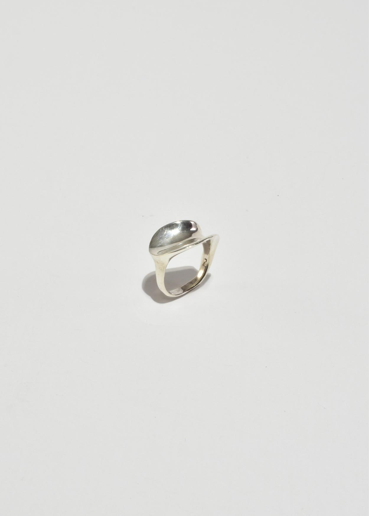 Sculptural Sterling Ring