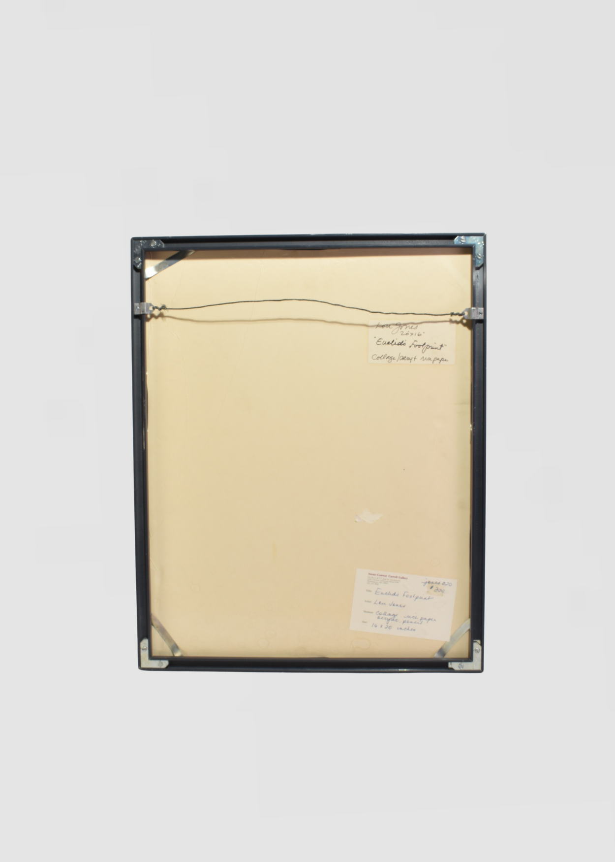 Pyramidal Collage, Framed