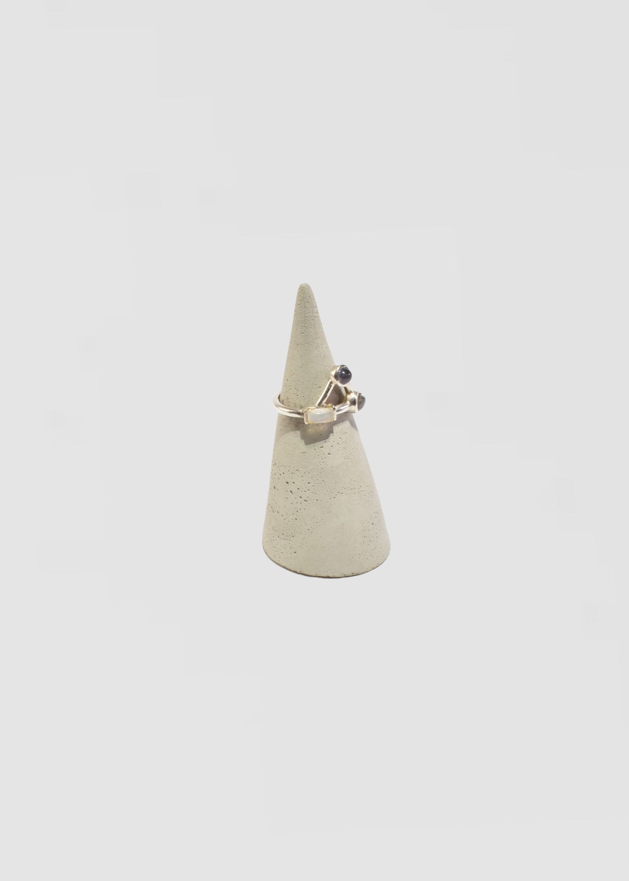 Stone Triangle Ring