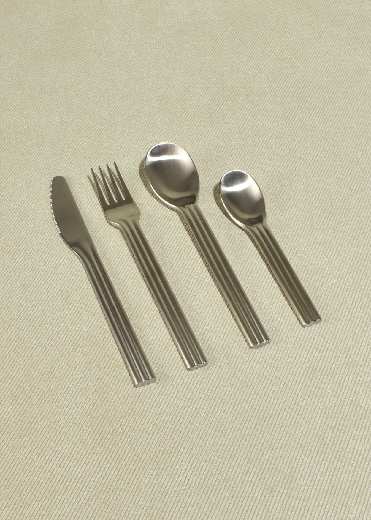 Canteen Brushed Cutlery, Four Sets