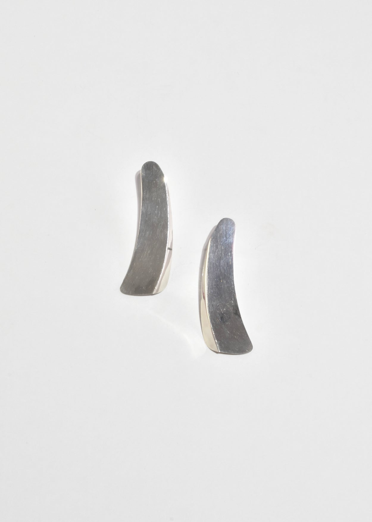 Sterling Curve Earrings