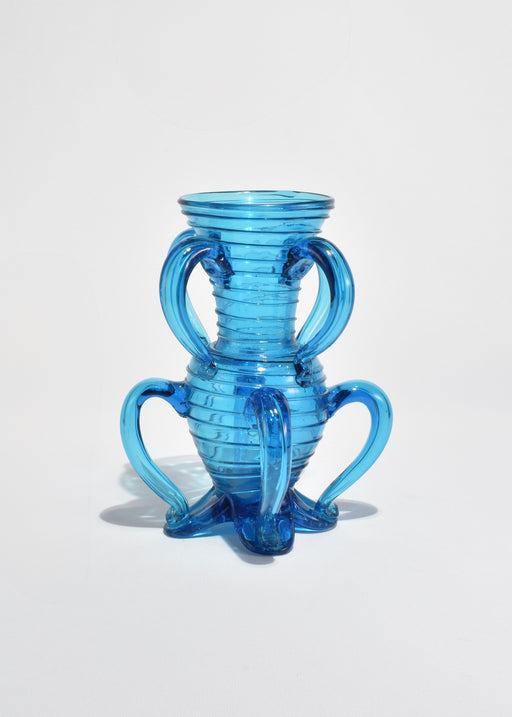Venetian Blue Glass Vase