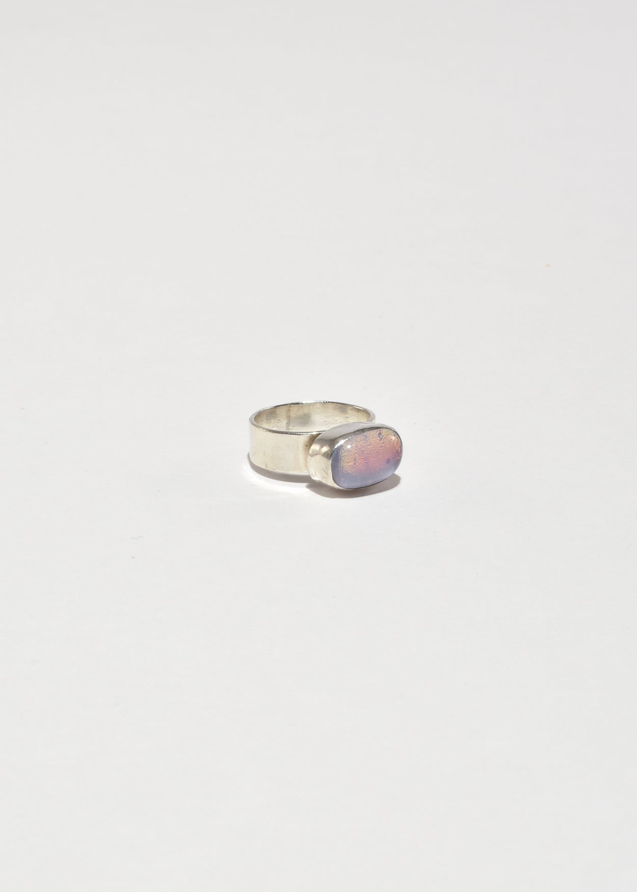 Opalescent Glass Ring