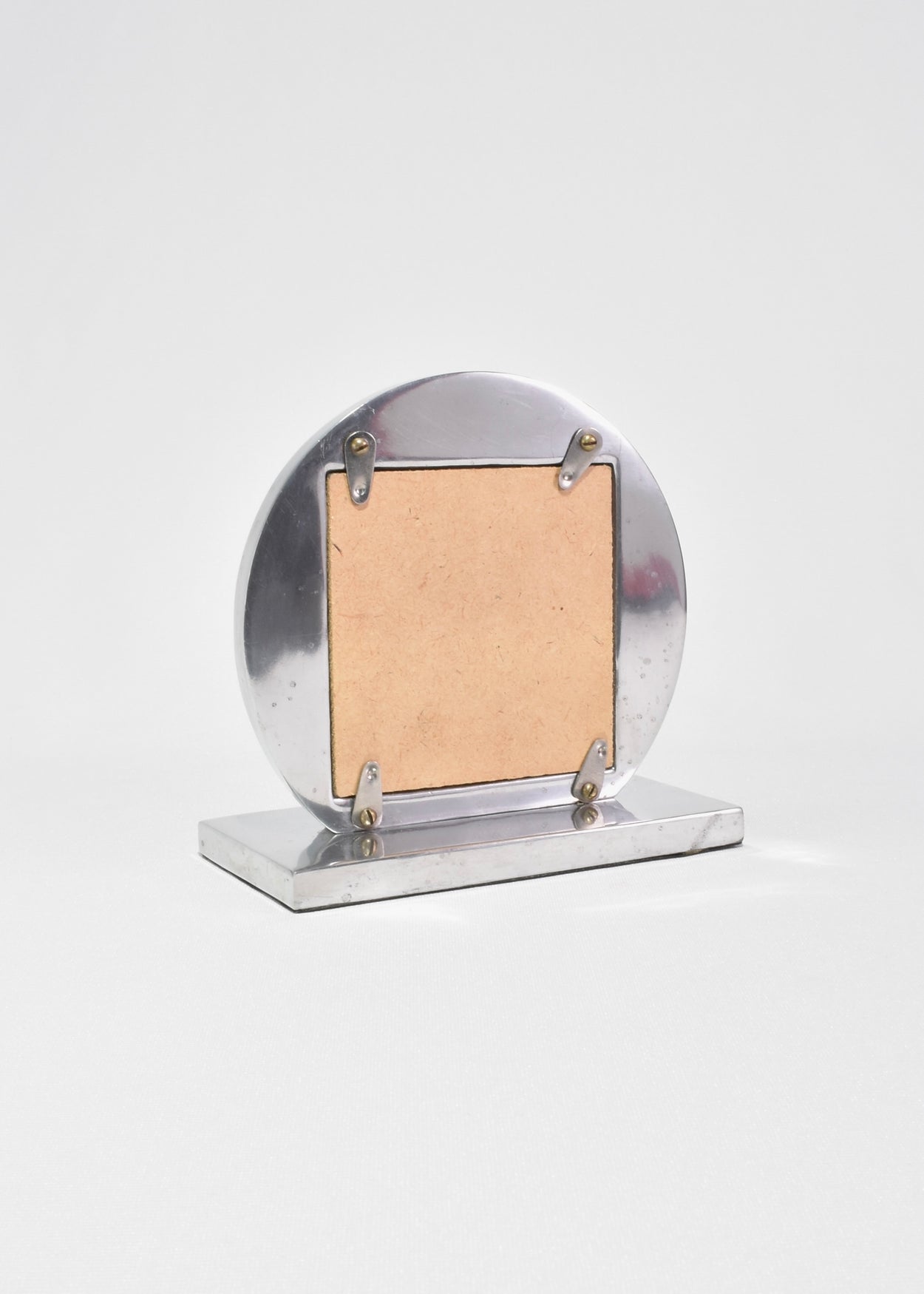 Round Pewter Picture Frame