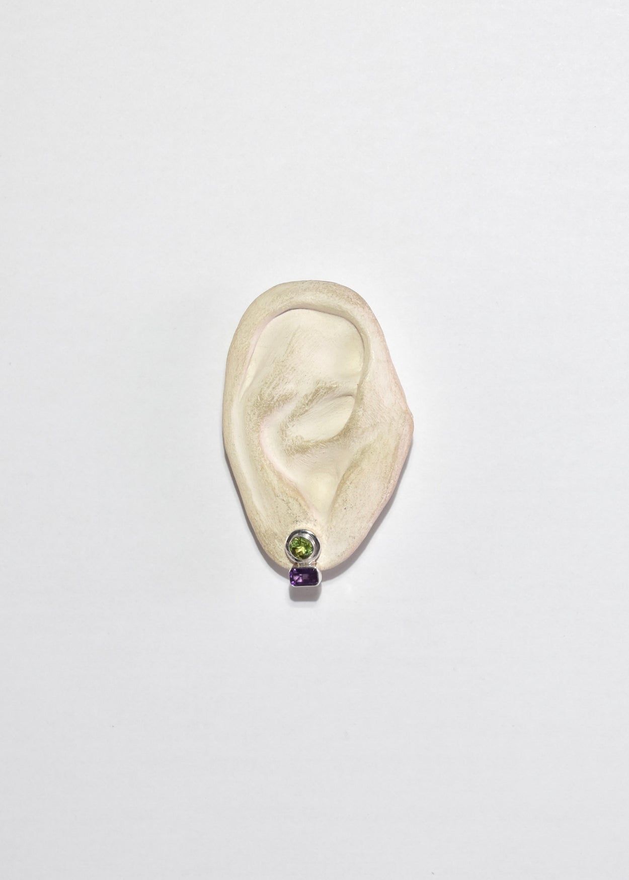 Amethyst Peridot Earrings