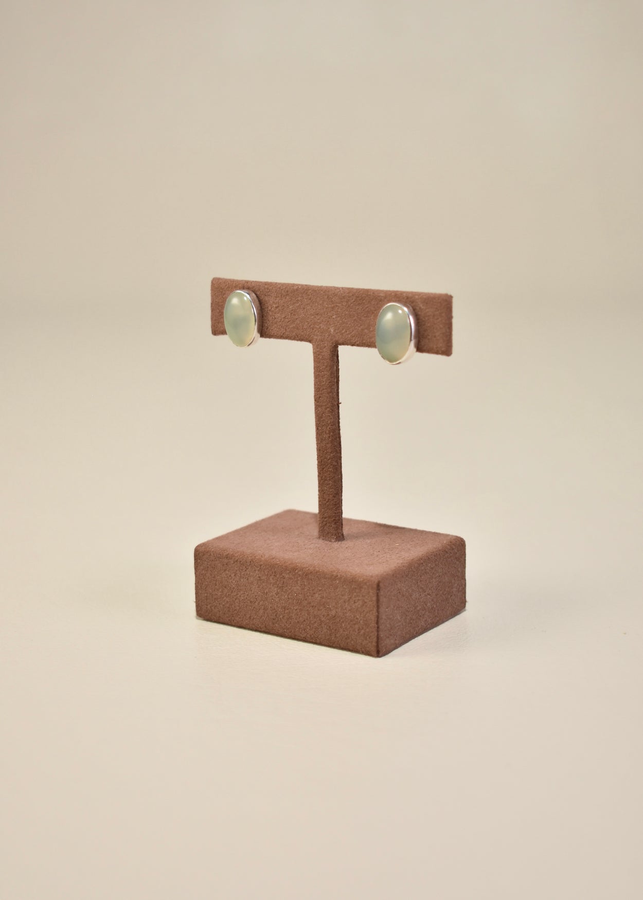 Moonstone Stud Earrings