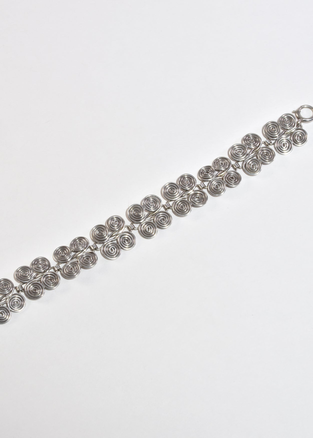 Sterling Spiral Bracelet