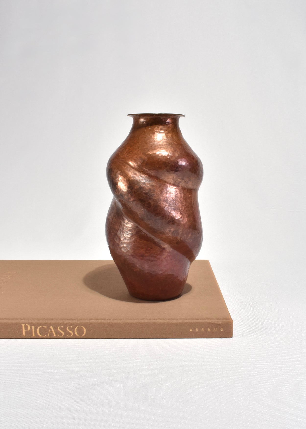 Sculptural Copper Vase