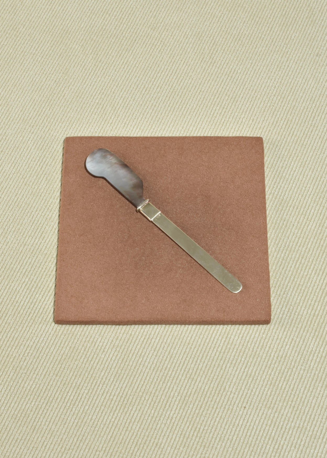 Sterling Mother of Pearl Butter Knife