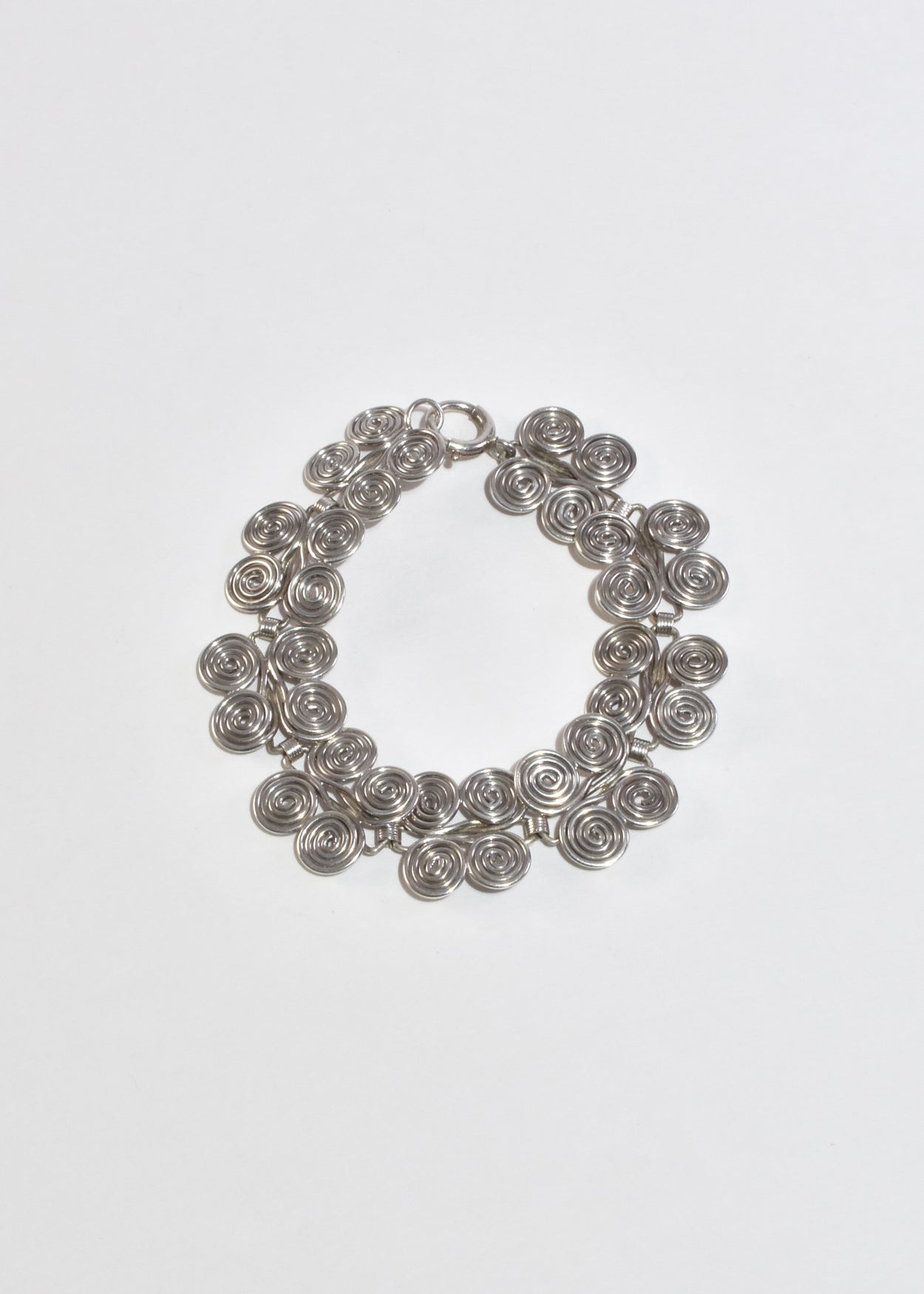 Sterling Spiral Bracelet
