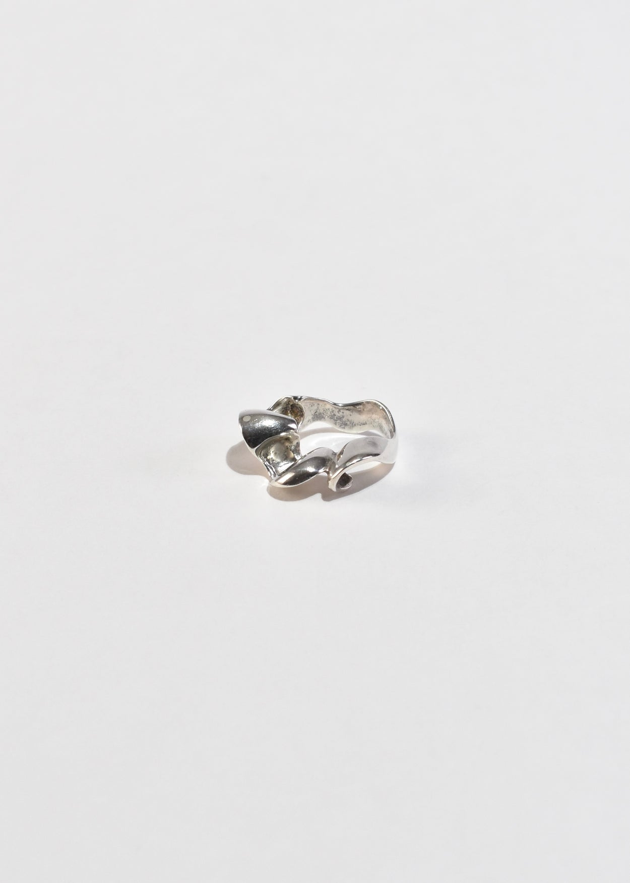 Sterling Ruffle Ring