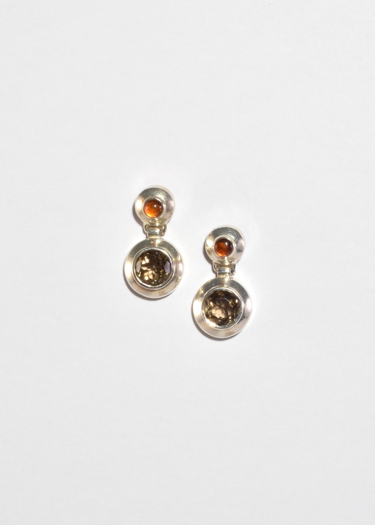 Citrine Amber Earrings