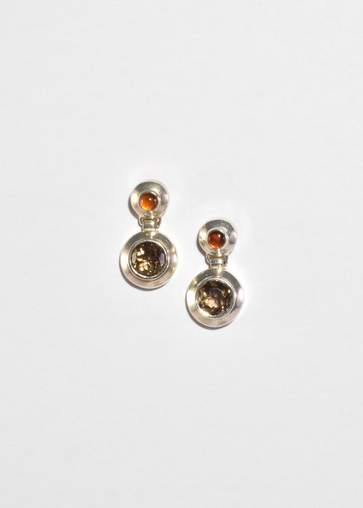 Citrine Amber Earrings