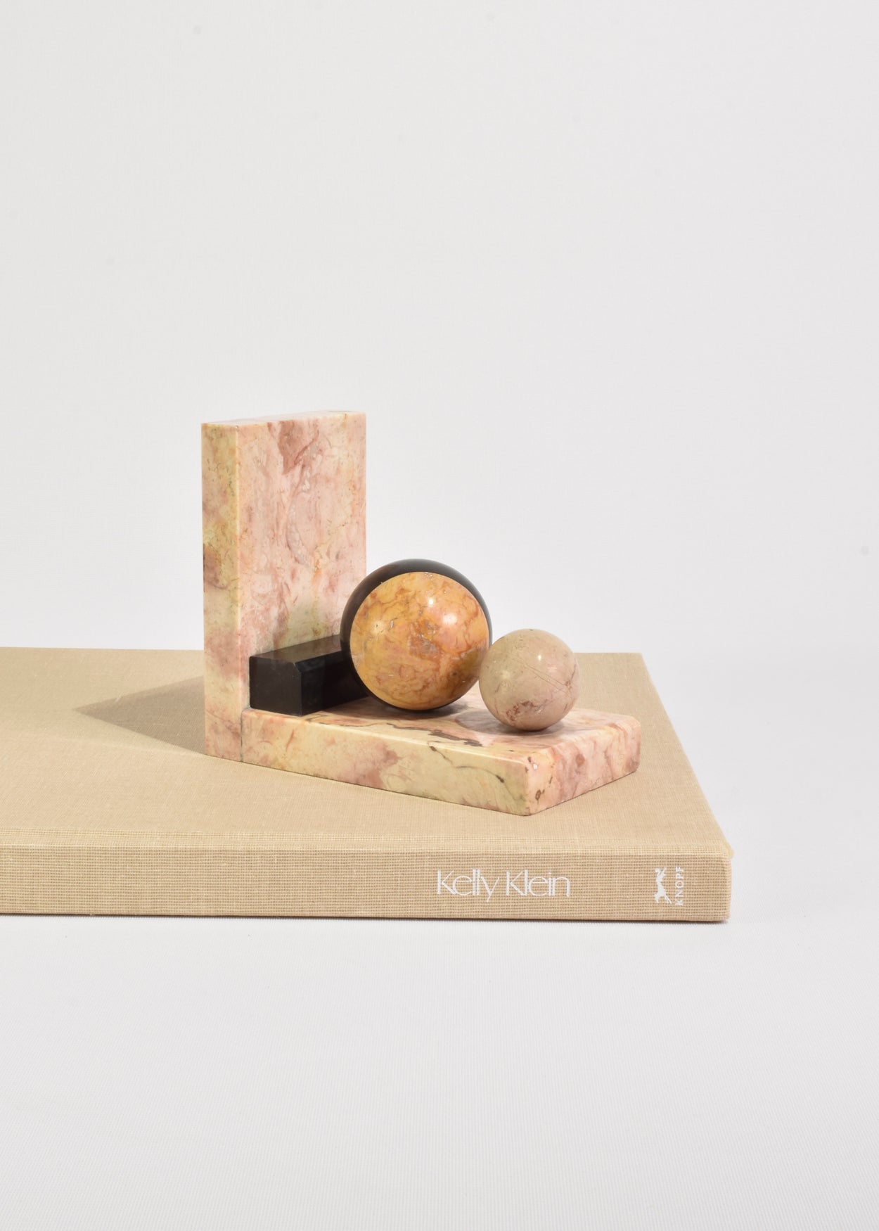 Sphere Marble Bookends