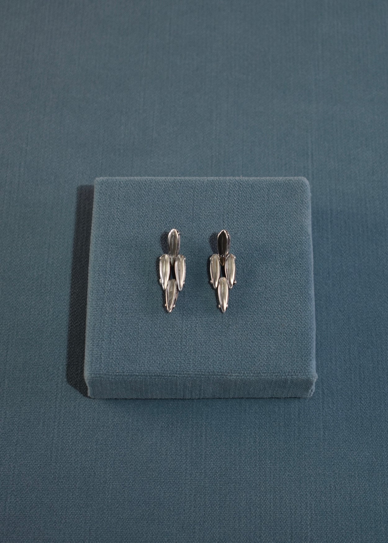 Sculptural Sterling Earrings