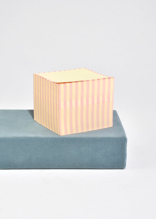 Pink Stripe Block Pad