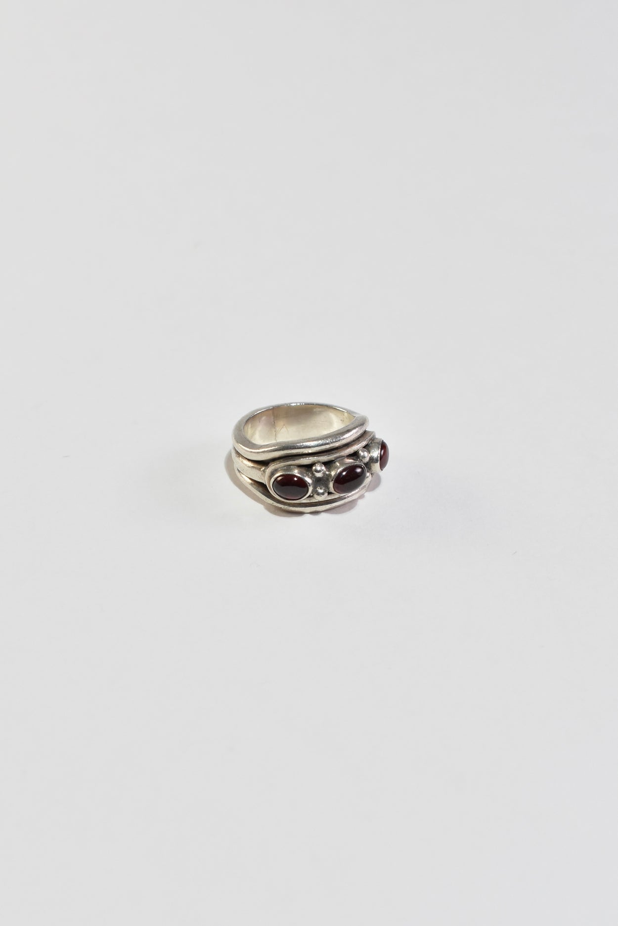 Sterling Garnet Ring