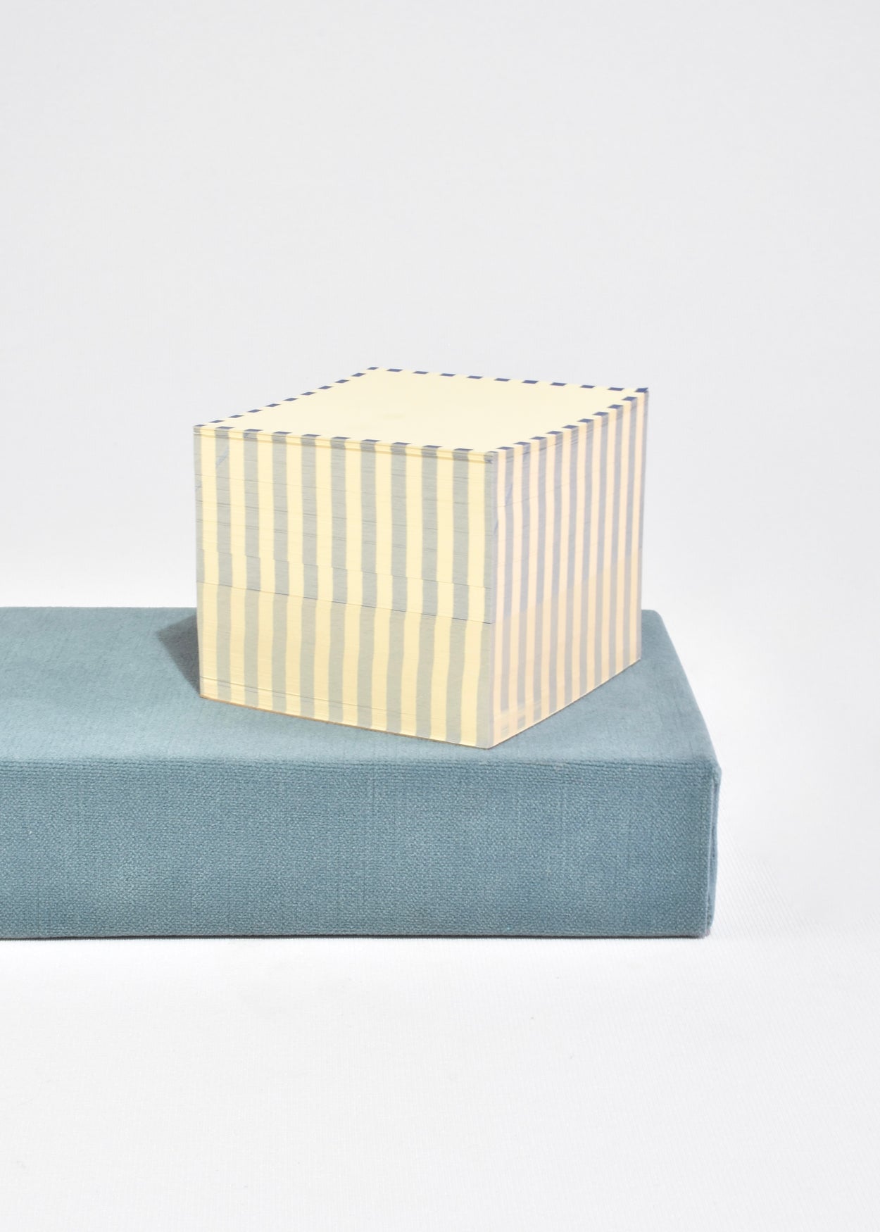 Blue Stripe Block Pad