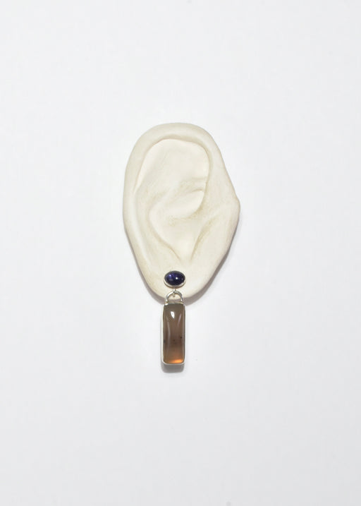 Amethyst Agate Earrings