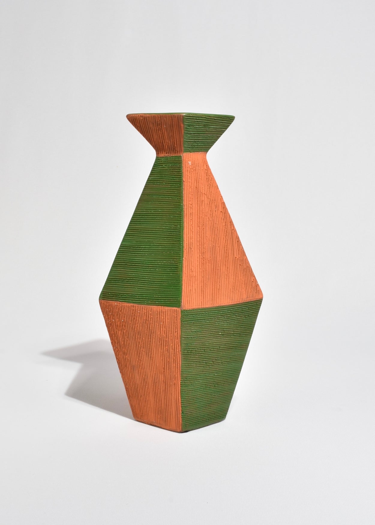 Geometric Ceramic Vase