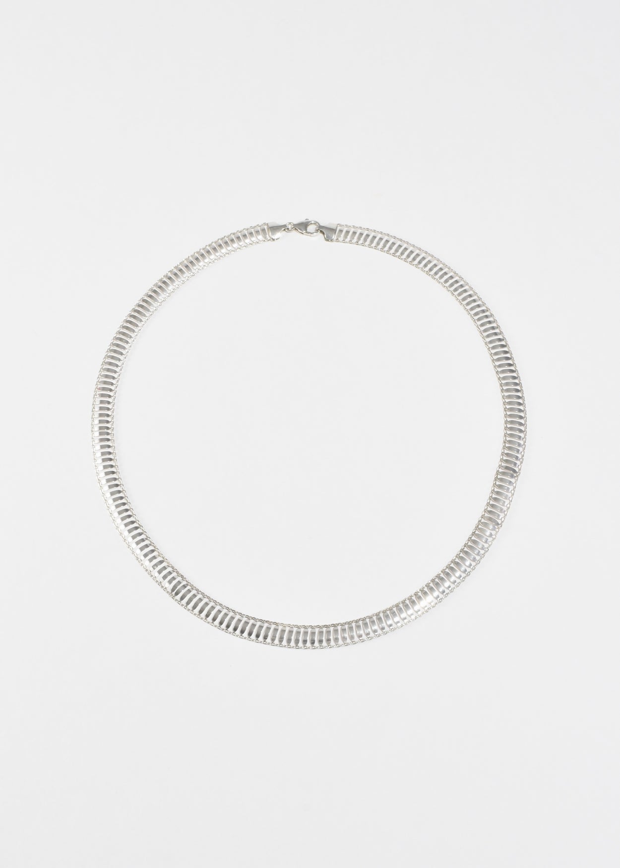 Silver Italian Necklace