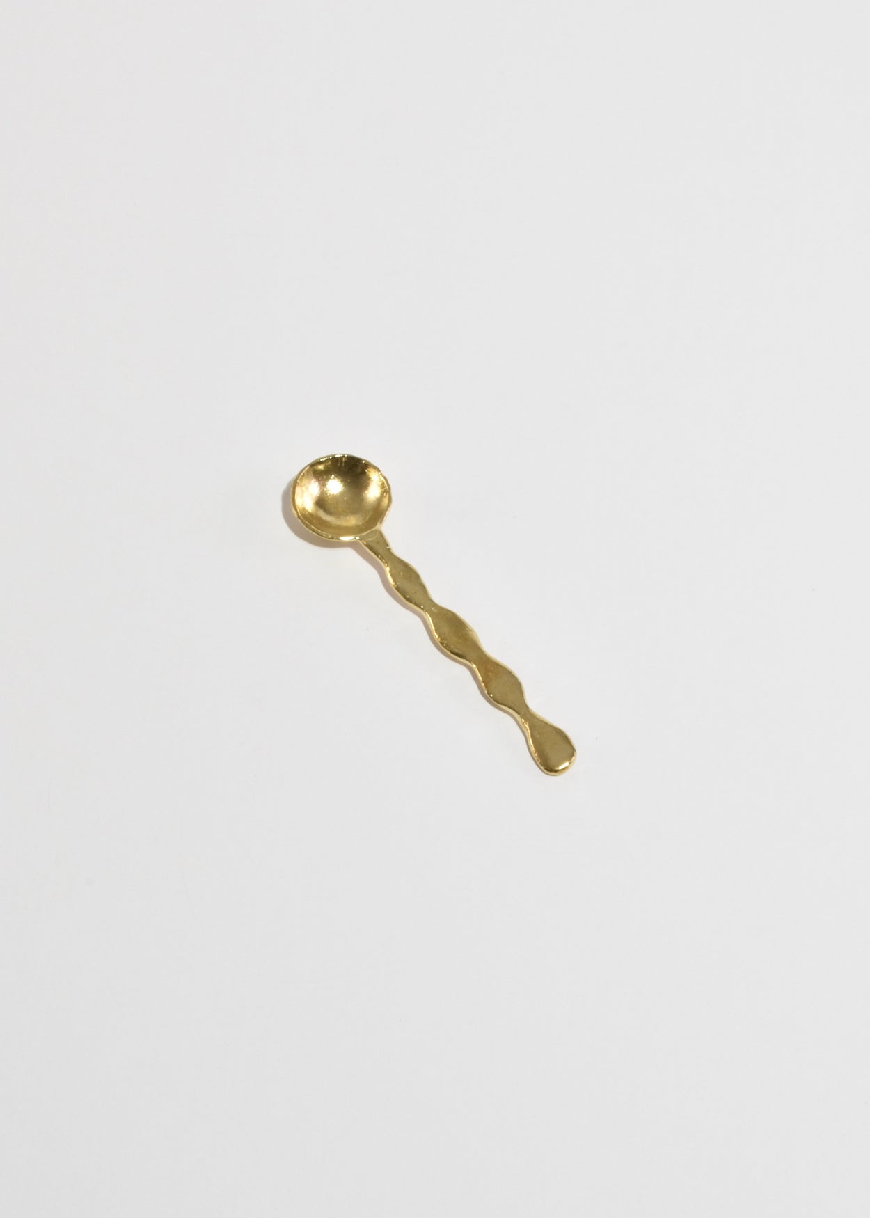 Brass Wave Spoon