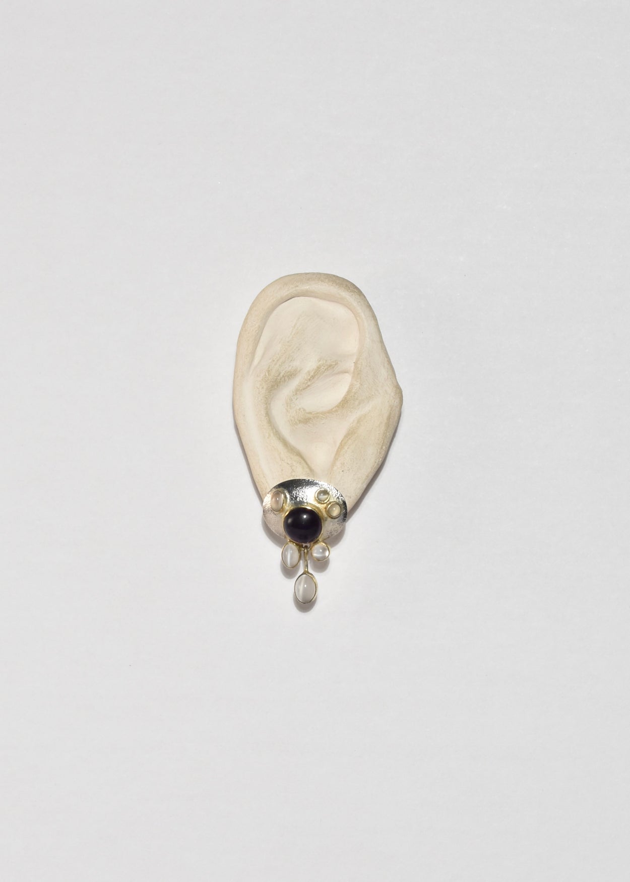Amethyst Moonstone Earrings