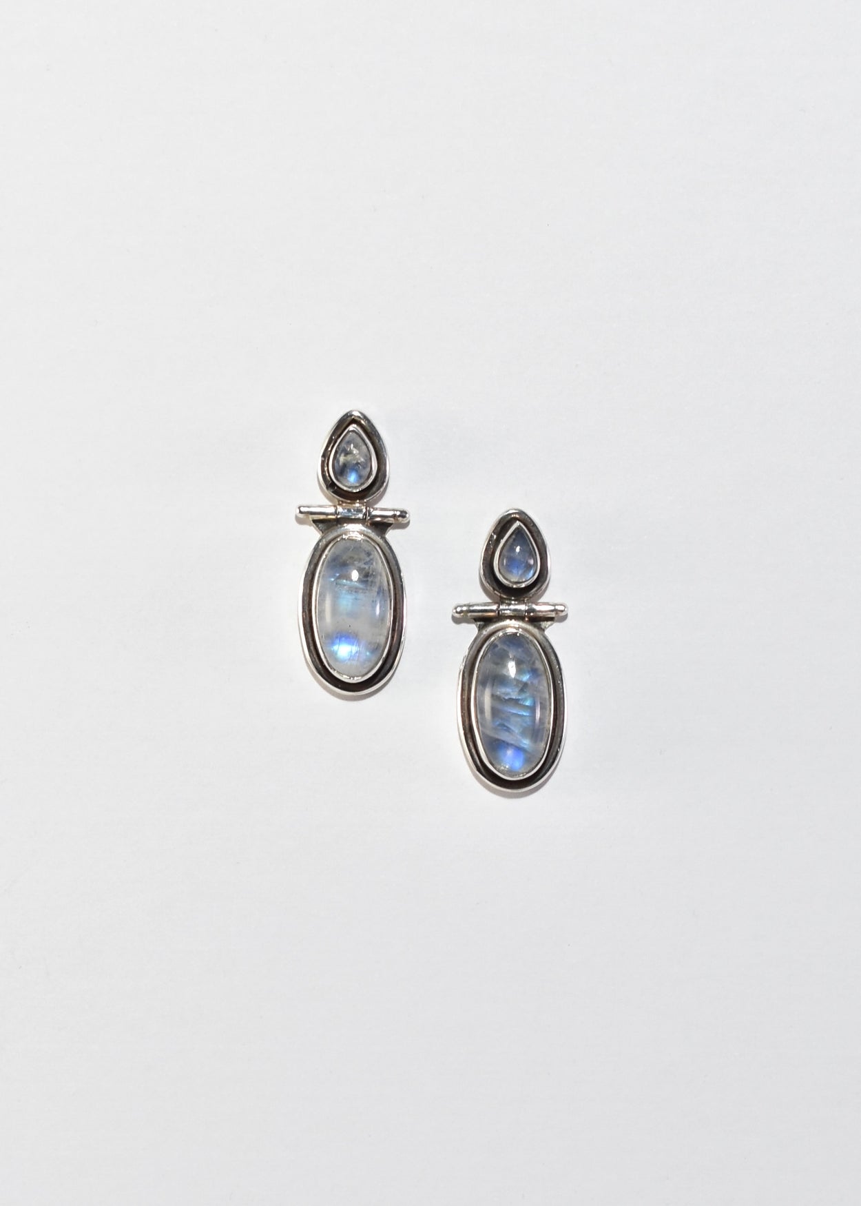 Sterling Moonstone Earrings