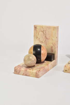 Sphere Marble Bookends