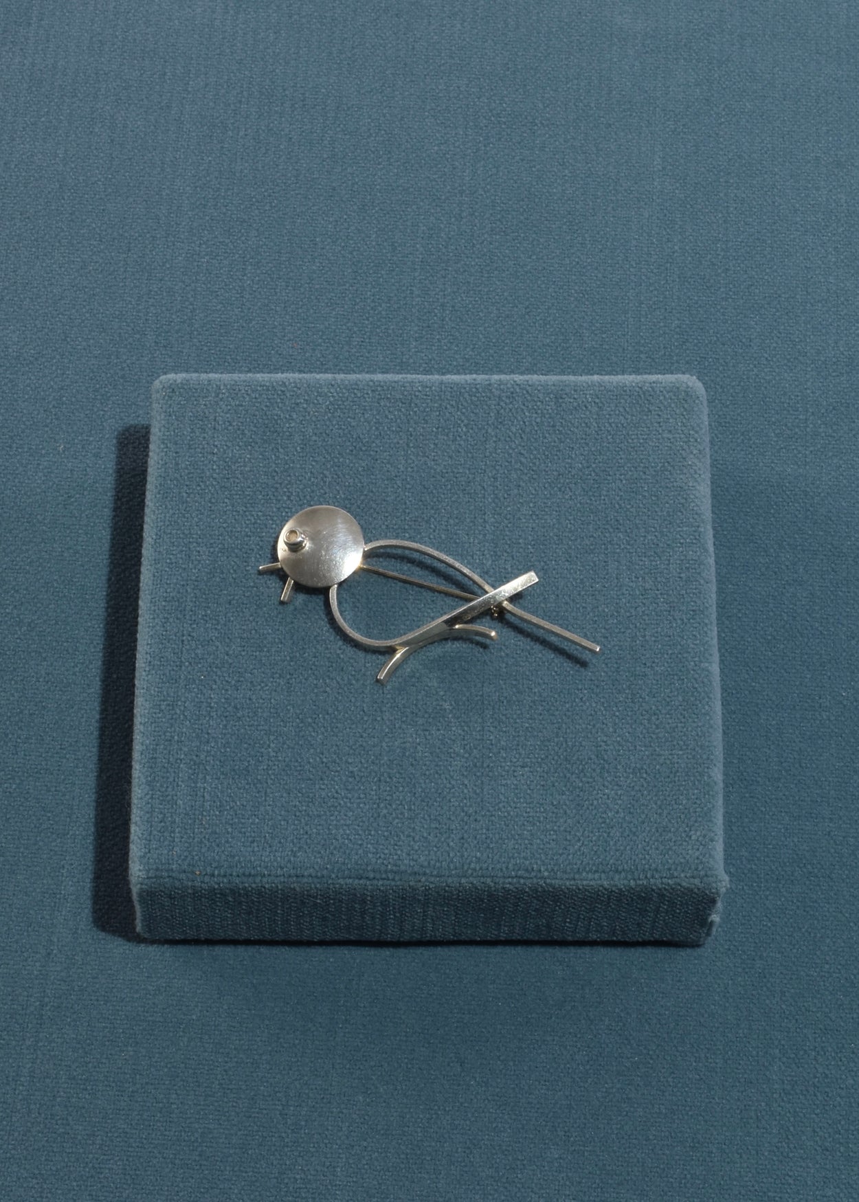 Sterling Bird Brooch