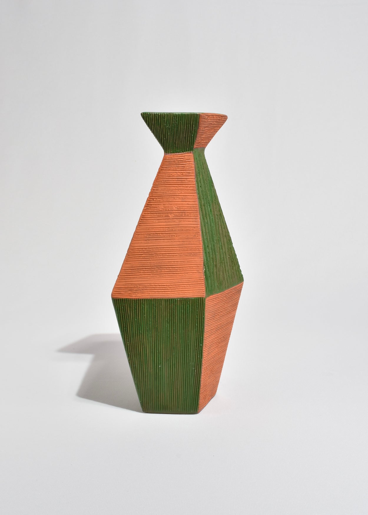 Geometric Ceramic Vase