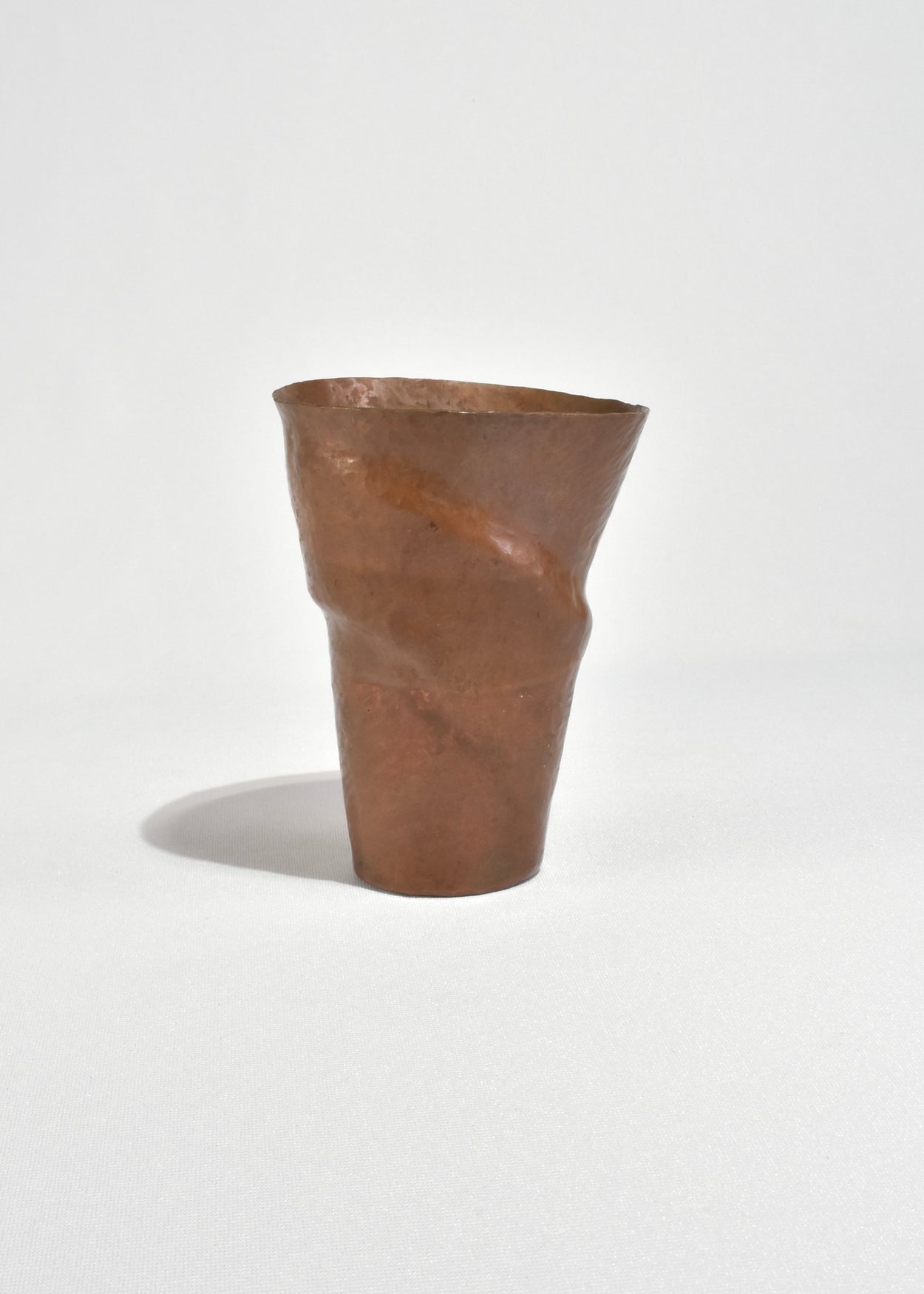 Hand-Crafted Copper Vase