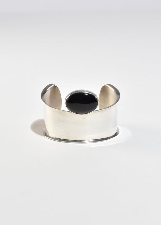 Modernist Onyx Cuff