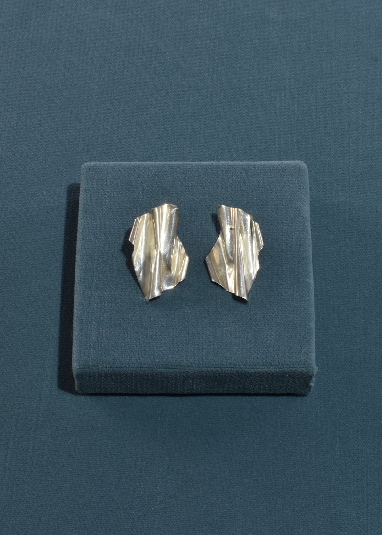 Sterling Ripple Earrings