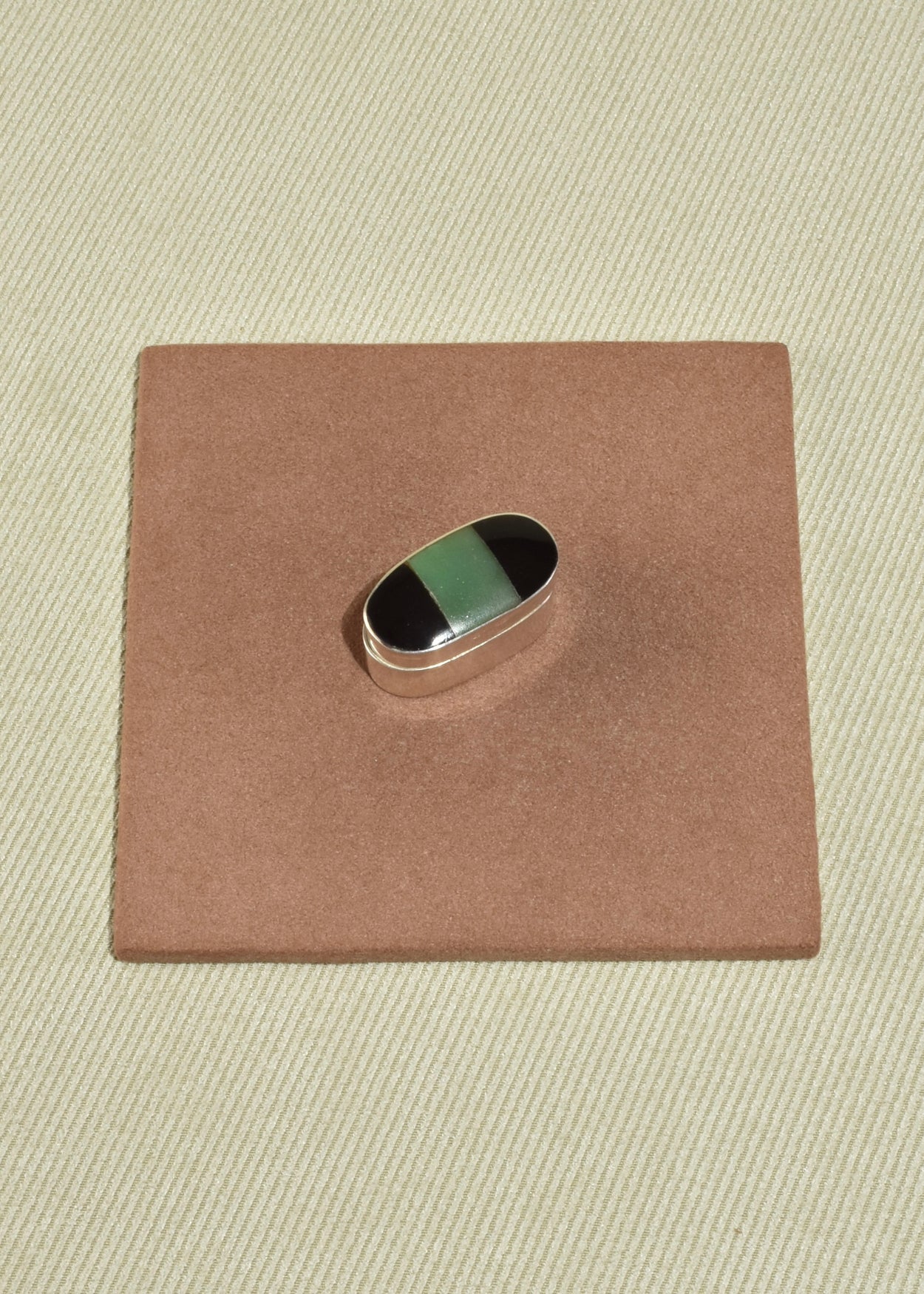 Onyx Aventurine Pillbox