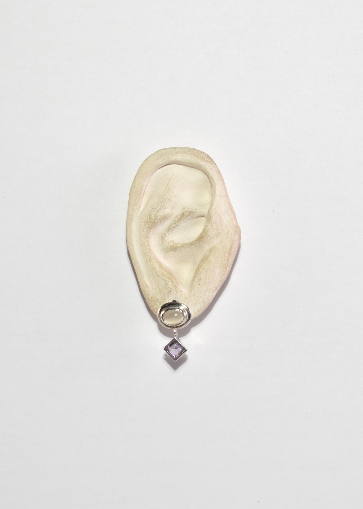 Moonstone Amethyst Earrings
