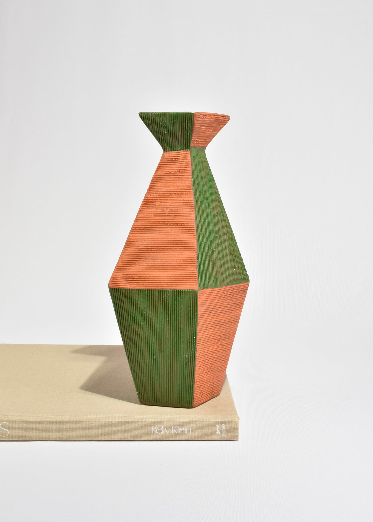 Geometric Ceramic Vase