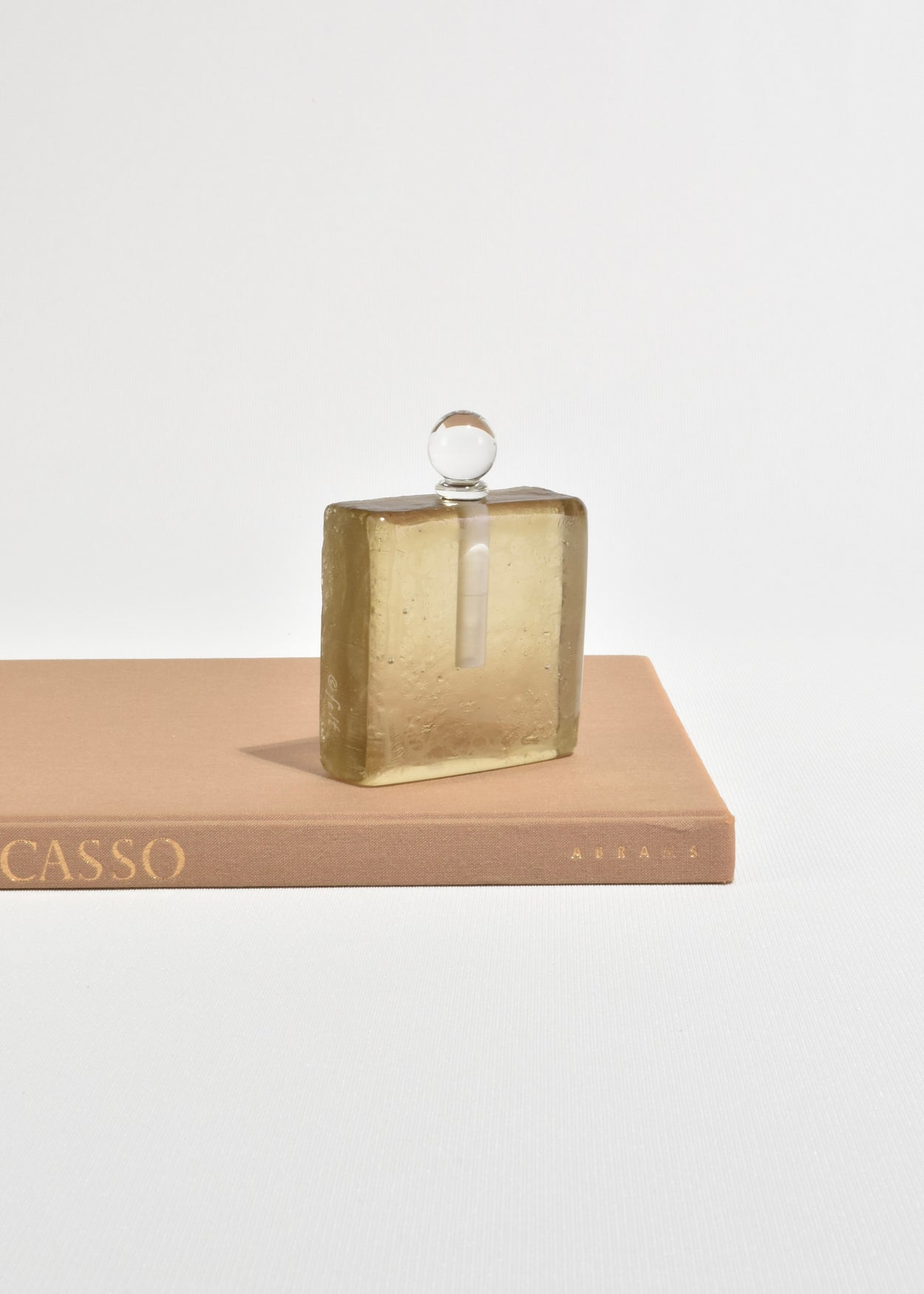 Cast Glass Perfume Bottle 5