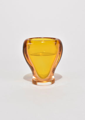 Orange Sommerso Vase