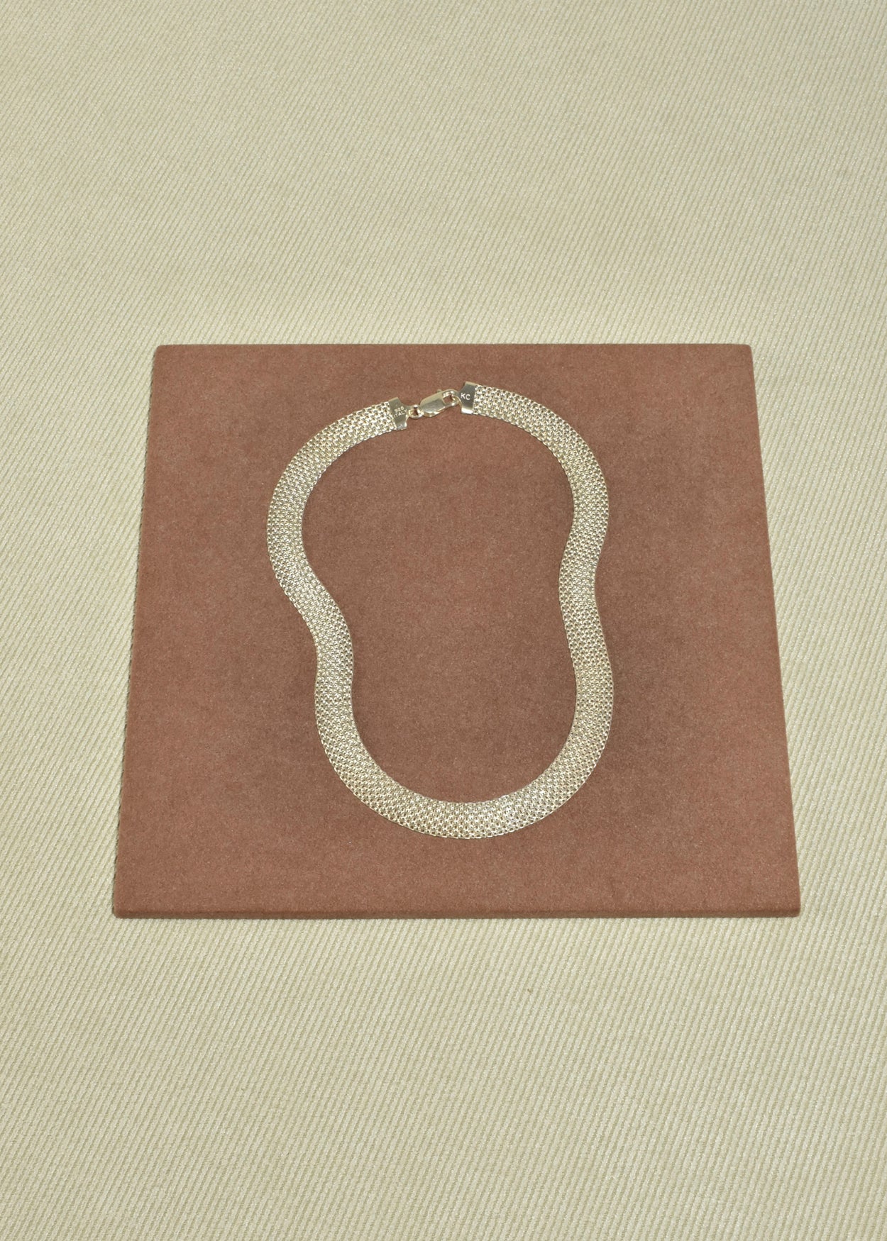 Woven Mesh Necklace