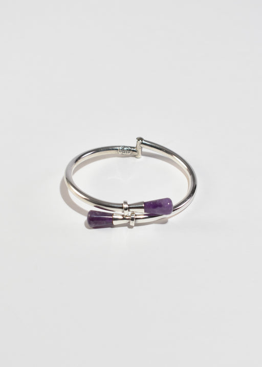 Amethyst Wrap Bracelet