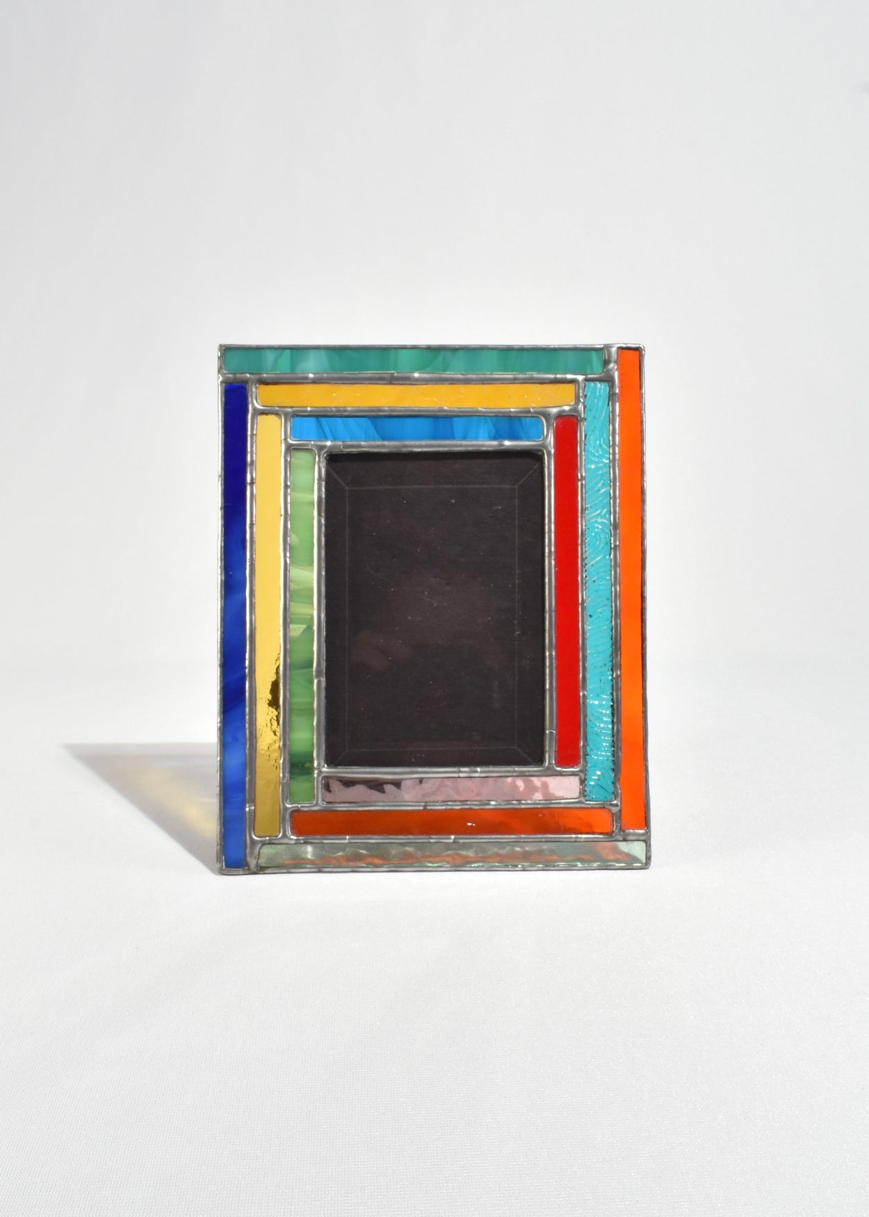 Colorful Glass Picture Frame