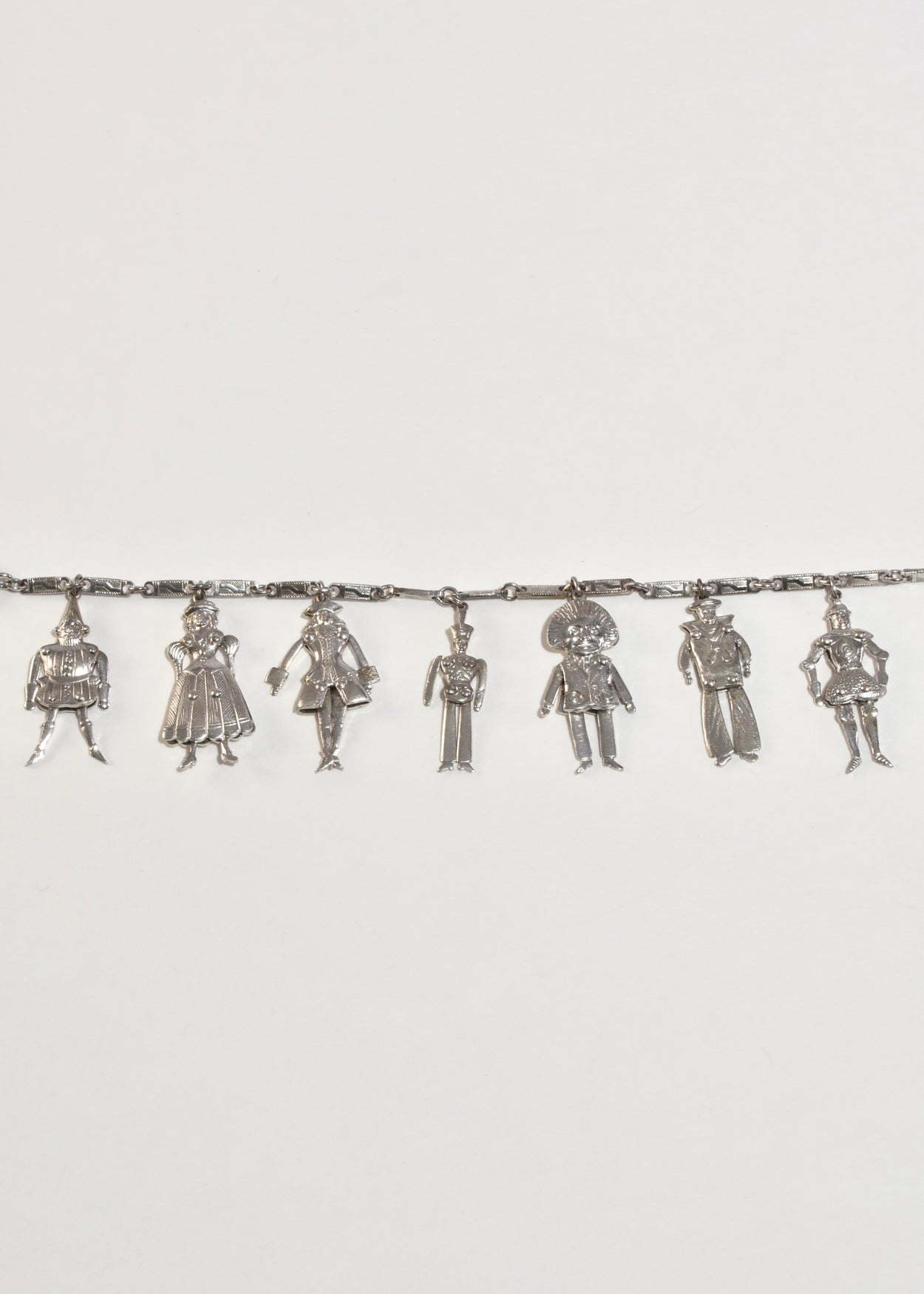 Figural Characters Charm Bracelet
