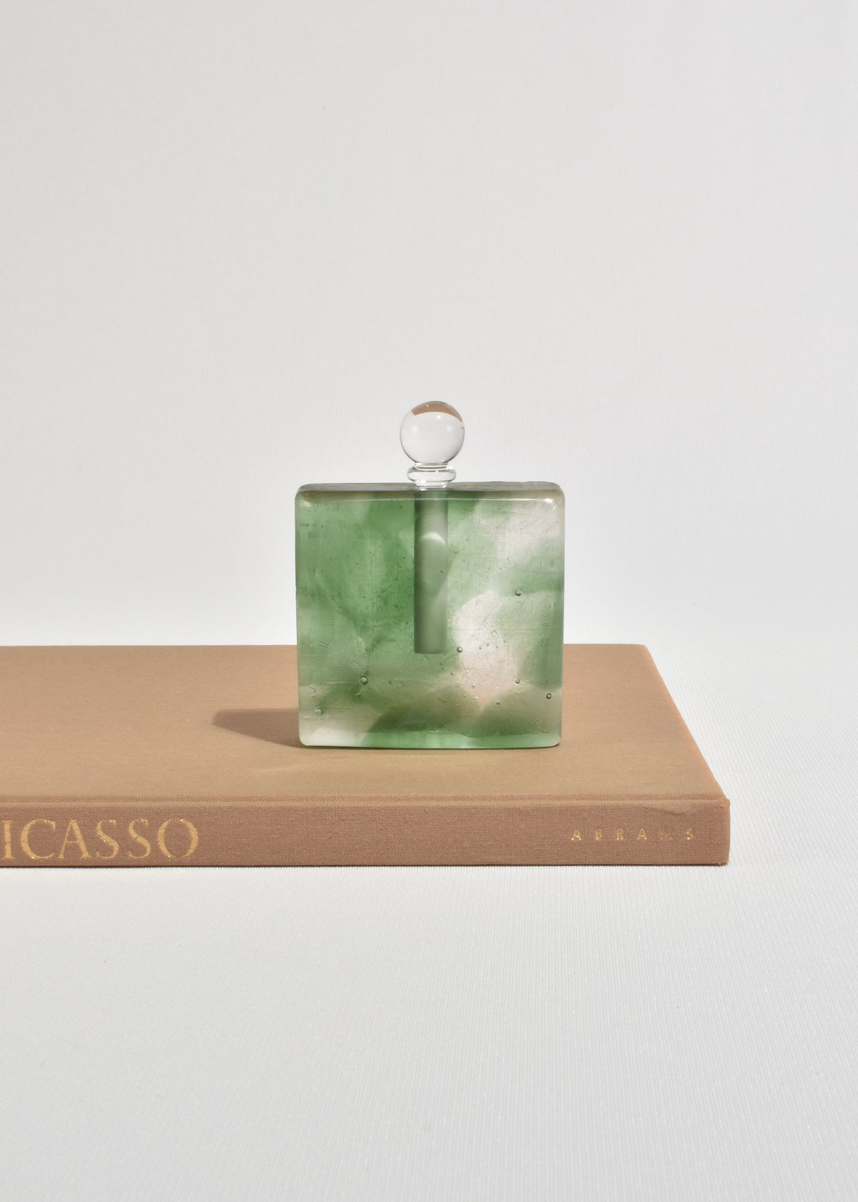 Cast Glass Perfume Bottle 6