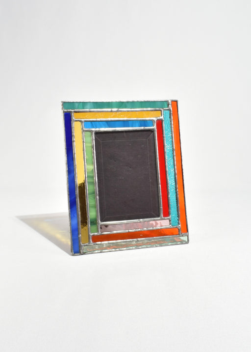 Colorful Glass Picture Frame