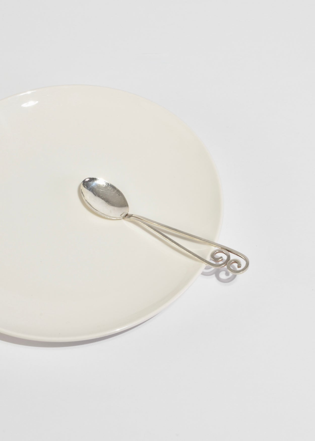 Sterling Spiral Spoon