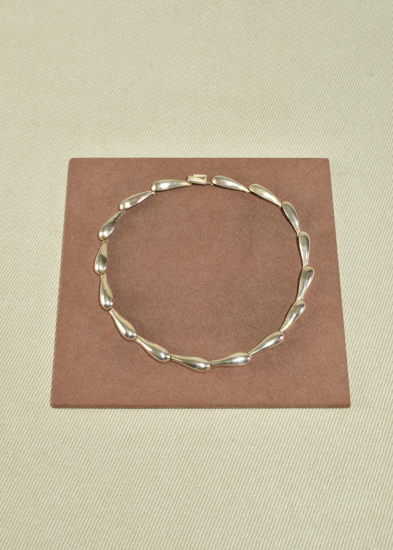 Teardrop Link Necklace