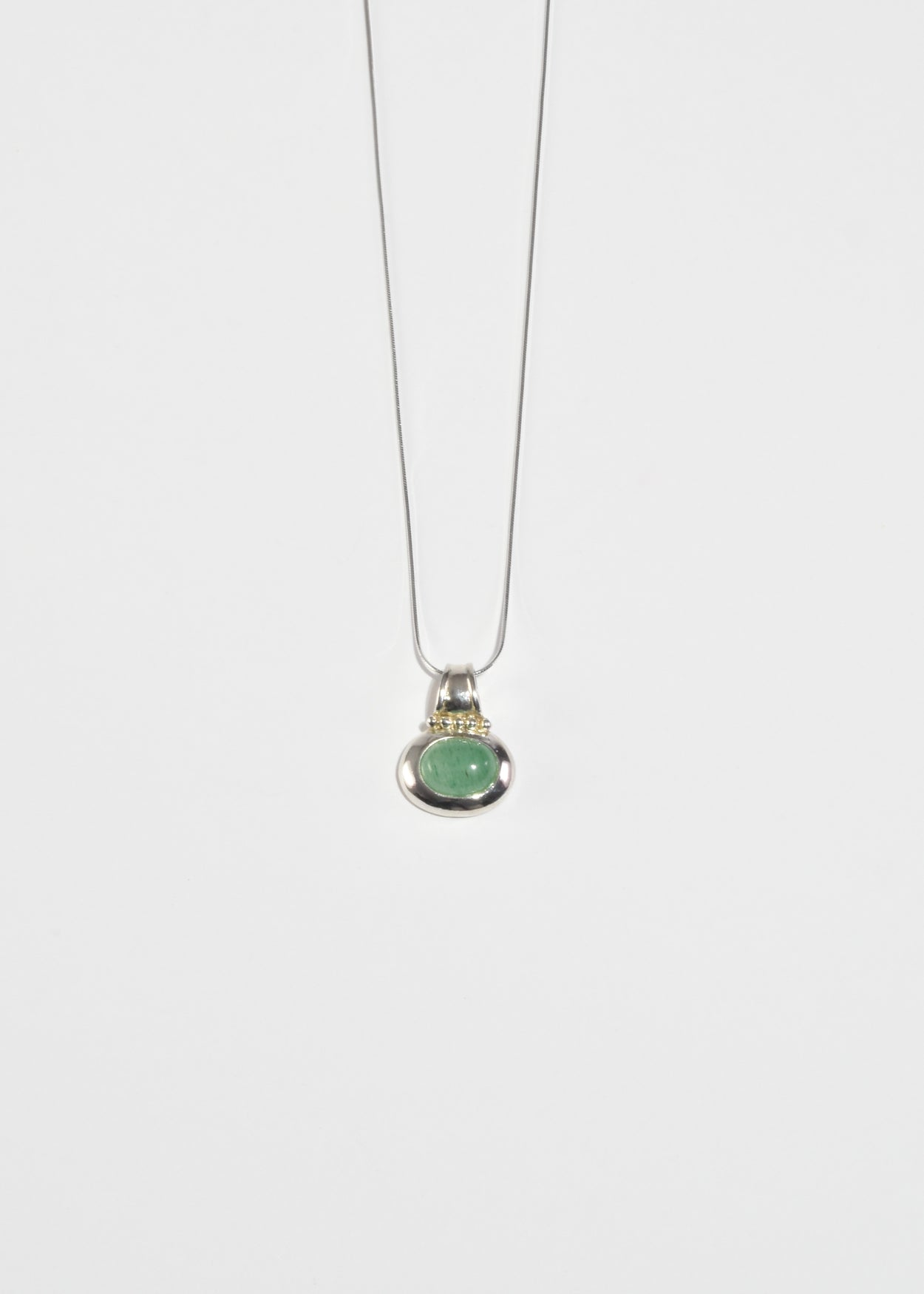 Aventurine Pendant Necklace