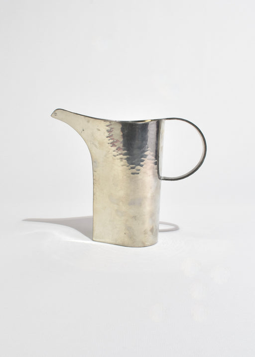 Sculptural Hammered Pitcher