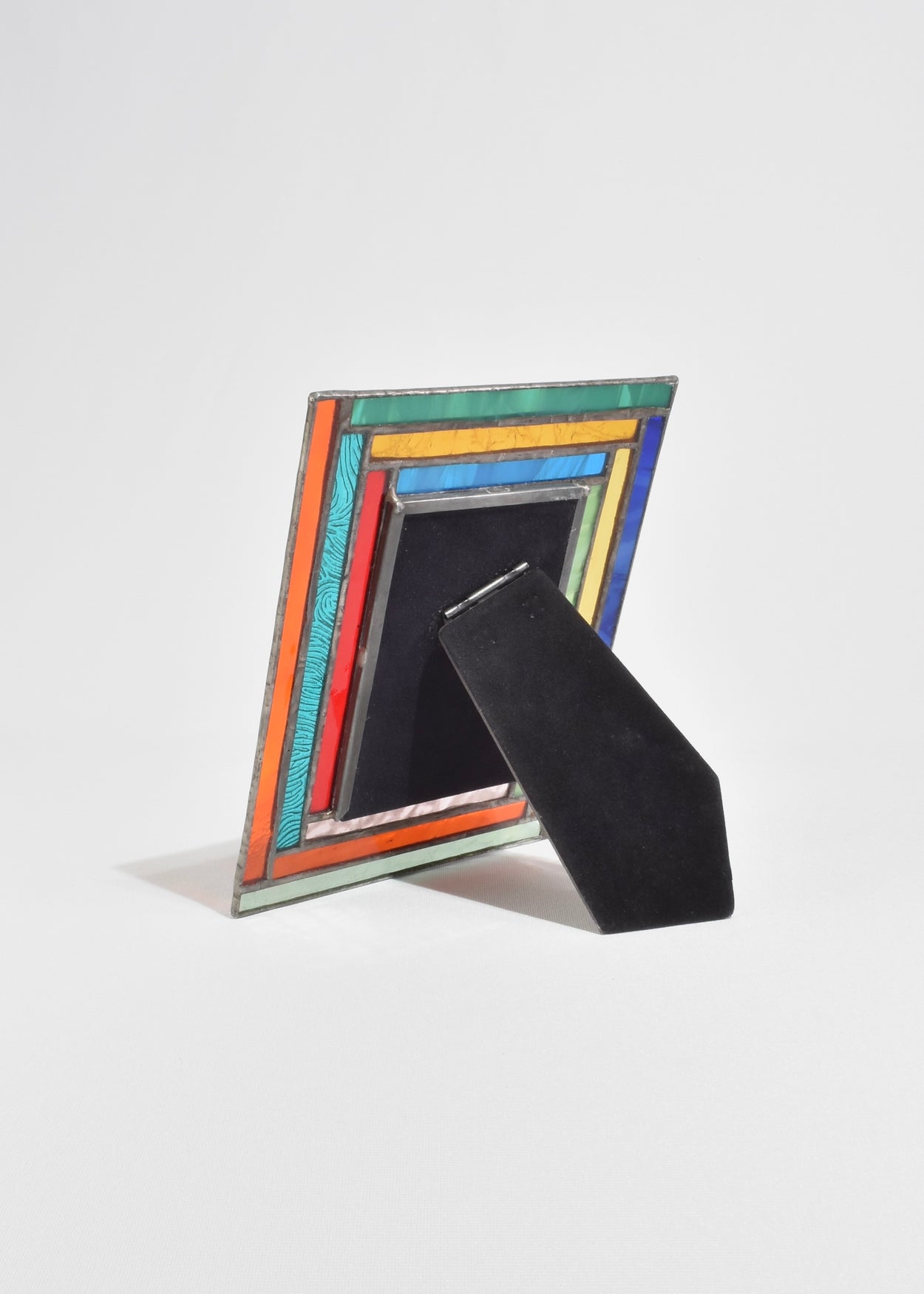 Colorful Glass Picture Frame